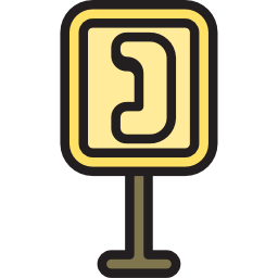 Public phone icon