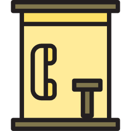 publiczny telefon ikona