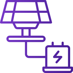 Solar panel icon