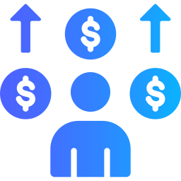 independência financeira Ícone