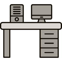 Офисный стол иконка