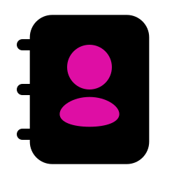 連絡先 icon