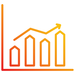 croissance des bénéfices Icône