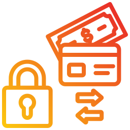 veilige betalingsgateway icoon