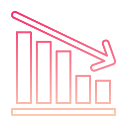 Graph analysis icon