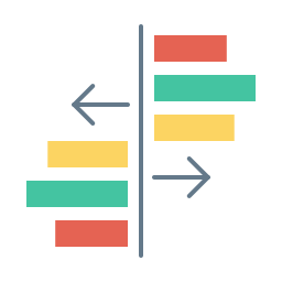 Bar graph icon