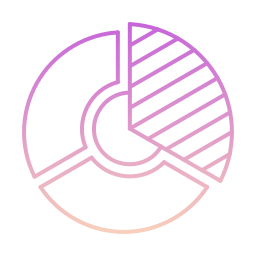 diagramme circulaire Icône