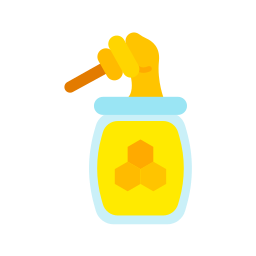 Honey jar icon