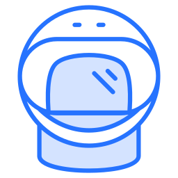 Space helmet icon