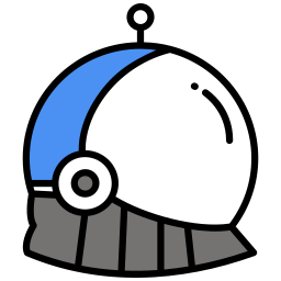 casco espacial icono