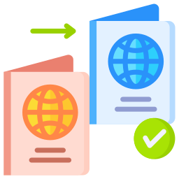 naturalisation Icône