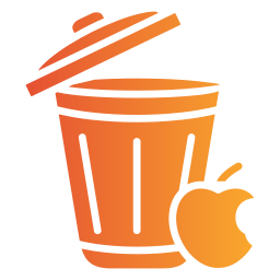 Organic waste icon