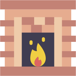 chimenea icono