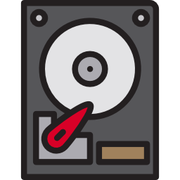 Hard disk icon