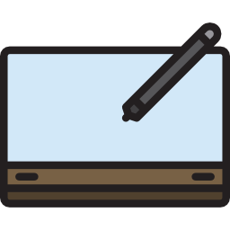 Graphic tablet icon