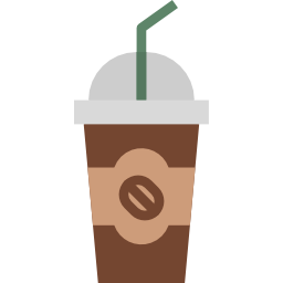 Ледяной кофе иконка