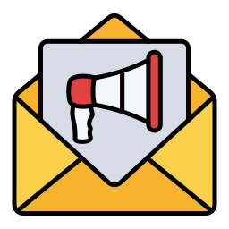 Email marketing icon