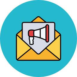 Email marketing icon