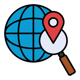 marcador de ubicación icono