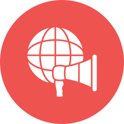Global marketing icon