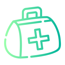 First aid kit icon