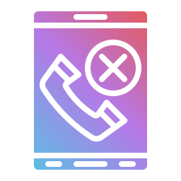 Rejected call icon