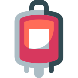 Bag of blood icon