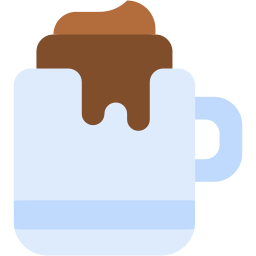 chocolate caliente icono