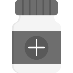 frasco de medicina icono