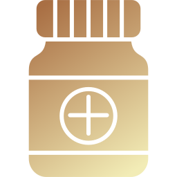 barattolo di medicina icona