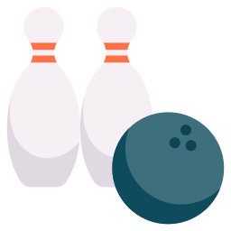 bowlen spel icoon