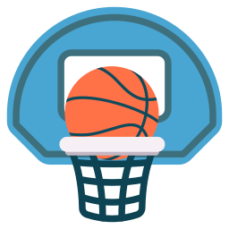 Basketball game icon