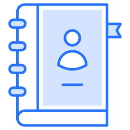 Contact book icon