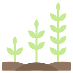 Growing plant icon