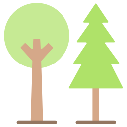alberi icona