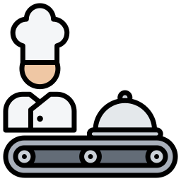 Food processing icon