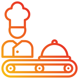 Food processing icon