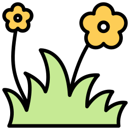 Wild flower icon