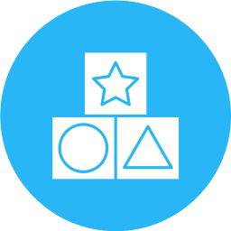 Shape toy icon