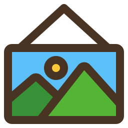 Picture frame icon