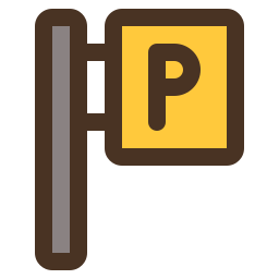 znak parkingowy ikona