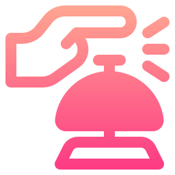 Desk bell icon