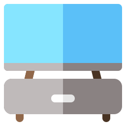 tavolo televisivo icona