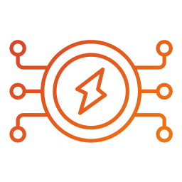 Electric energy icon