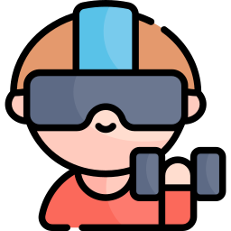 aptidão de realidade virtual Ícone