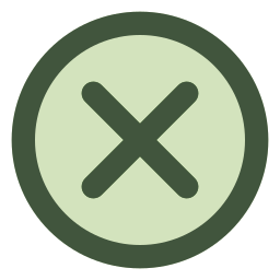Delete button icon