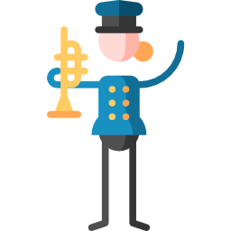 trompettist icoon