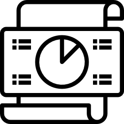 diagramme circulaire Icône