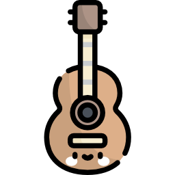 guitarra acustica icono