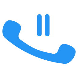 통화 일시중지 icon